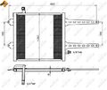 NRF Kondensator, Klimaanlage 35049 für SEAT VW