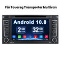 Für Touareg Multivan Transporter T5  Autoradio GPS Sat Navi CD DVD 7" Android BT