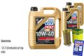 INSPEKTIONSKIT FILTER LIQUI MOLY ÖL 7L 10W-40 für BMW 5er Touring E34 525tds