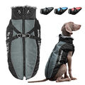 Hundemantel Grosse Hunde Wasserdicht Wintermantel Regenschutz Hundejacke