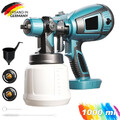 1000ml Farbsprühsystem Wandfarbe Lacke Farbsprühgerät Elektrische Spritzpistole