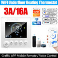 weiß Digital WIFI Tuya Thermostat Raumthermostat Fußbodenheizung programmierbar