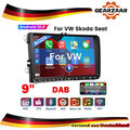 DAB+ 9 Zoll Autoradio Carplay Android 12 GPS Navi Für VW Golf 5 6 Passat Polo DE