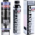 LIQUI MOLY CERA TEC KERAMIK ÖL ADDITIV ÖLZUSATZ 300ml + MOTORSPÜLUNG REINIGER 1L