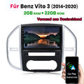 DAB+Autoradio für Mercedes Benz Vito W447 2014-2020 GPS Navi Android 12 CarPlay