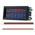 DC 100V 200V 10A Digital Voltmeter Amperemeter LED Dual Display Panel Amp Volt G