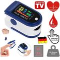 Sauerstoff Pulsoximeter Finger SpO2 Oximeter Puls Oxymeter Blut Messgerät DE