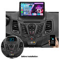 4G+64G Android 13 Carplay 8Kern Autoradio Für Ford Fiesta 2009-2014 GPS DSP WIFI