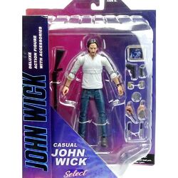 Diamond Select - Casual  John Wick - Action figure + accessori  18cm