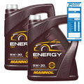 2x 5L Mannol Energy 5W-30 Motoröl VW 502.00 505.00 MB 229.3 ACEA A3 B3