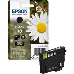 Original Epson Tintenpatrone T-18 black Expression Home XP 312 315 32 schwarz