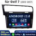 10" Autoradio Android Navi für VW Golf 7 VII mit Carplay Android Auto Radio 64GB