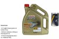 5L Motoröl Castrol EDGE Titanium FST 5W-30 LL 1x MANNOL Leak-Stop ADDITIV