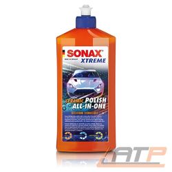 SONAX 500 ml XTREME CERAMIC POLISH ALL-IN-ONE VERSIEGELUNG POLITUR WACHS WAX Die Nr.1* für Autoteile: Top-Preis-Leistungs-Verhältnis