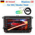 Für VW GOLF 5 6 Passat Touran Tiguan 7" Autoradio Navi GPS BT DAB+ CD DVD Player