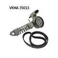 1x Keilrippenriemensatz SKF VKMA 35013 passend für OPEL VAUXHALL CHEVROLET