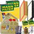 MANN INSPEKTIONSPAKET+7L CASTROL 5W-30 MOTORÖL passend für BMW 3er E36 320-328i