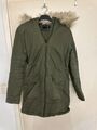 Damen Winterjacke S Mit Fell