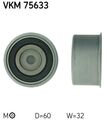 SKF Spannrolle Zahnriemen VKM 75633 für KIA HYUNDAI 60mm SANTA FÉ 1 SM STAREX A1