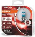 Osram Nachtbrecher Laser (Next Generation) +150% HB4 Auto Scheinwerfer Glühbirnen (Twin)