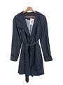 Zara Trenchcoat 36 S blau Gürtel