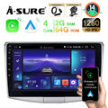 DAB+ Android 14 Autoradio 2+64G Carplay GPS Navi Für VW Passat Variant 3C5 Kam