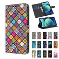 Hülle für Samsung A3 A5 A6 A7 A8 A01 A02s Handy Tasche Flip Cover Wallet Case