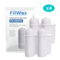 4 x FILWAS Wasserfilter kompatibel mit Siemens EQ.9 plus EQ.300 EQ.500 iQ700