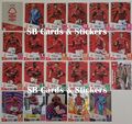 Nottingham Forest 23er Set Panini Adrenalyn XL Premier League 2025 Basiskarten