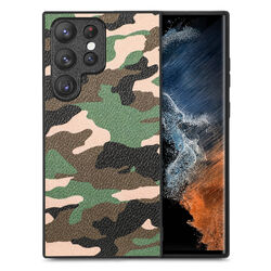 Case für Samsung S8 S9 S10 S10E S20 Ultra Plus Camouflage Schutz Hülle Tarnung