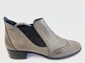 Paul Green Chelsea Stiefelette Grau Gr. 41 / Leder Sehr Guter Zustand