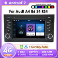 7" Android 12 Autoradio Für Audi A4 S4 RS4 B6 B7 GPS Navi BT WIFI RDS DAB+ 2+32G