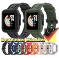 Armband + Cover für Xiaomi Mi Watch Lite /2 / Redmi /2 / Poco Silikon Sport Band