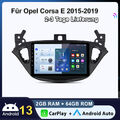 Android 13 Autoradio Für Opel Corsa E 2015-2019 2+64G Carplay SWC GPS NAVI DAB+