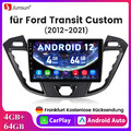 Für Ford Transit Custom 9" Android 13 Autoradio GPS Navi WIFI 4+64G Carplay DAB