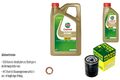 MANN-FILTER Ölfilter 6 L Castrol EDGE 5W-30 LL Titanium für Nissan Serena 2.0