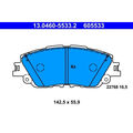 ATE 13.0460-5533.2 Bremsbelagsatz für TOYOTA LEXUS RAV 4 RAV 4 VAN CAMRY UX V7