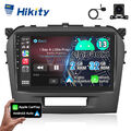 2+32GB 9" Android 13 CarPlay Autoradio GPS NAVI WIFI Für Suzuki Vitara 2015-2024