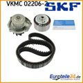 Wasserpumpe + Zahnriemensatz SKF VKMC02206-2 für Fiat Panda