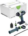 FESTOOL Akku Schlagbohrschrauber QUADRIVE TPC 18/4 I-Basic  im SYS3 M187 575604