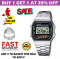 Neu Casio Retro Vintage Unisex Digital St Uhr - A168WG-9EF+ UK