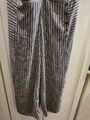 4XL 52 schwarz weiß Stoffhose crossed Flatterhose Urlaub Strand Stripes Streifen