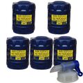 5x 20 Liter MANNOL Getriebeöl Basic Plus 75W-90 API GL 4+ Gear Oil + Auslaufhahn