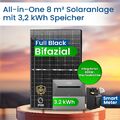 2000W PV Solaranlage mit Speicher All-In-One 8m² inkl. 3,2 kWh Solarbank E1600