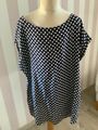 luftige Sommerbluse / Top Seidensticker Polka Dots Gr. 36-38 fällt groß aus Neu