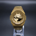 CasiOak "ROYAL GOLD" - Casio GA2100 Modifikation - Herrenuhr 44mm