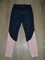 H&M  Leggings, Sporthose, Hose, dunkelblau, rosa, wenig getragen, Gr.S