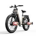 26 Zoll E-Bike Dual motor Elektrofahrrad 840WH Herren/Damen E-City Bike Pedelec