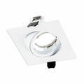 Einbau Strahler Rahmen eckig quadratisch weiß Decke LED Halogen Leuchte SEBSON