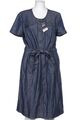 Peter Hahn Kleid Damen Dress Damenkleid Gr. EU 46 Blau #79f834a